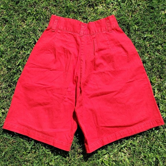 Palmetto's Cherry Red Shorts - 100% cotton - Picture 3 of 4